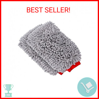 #ad Mothers Premium Chenille Car Wash Mitt Scratch and Lint Free 2 Pack $21.99