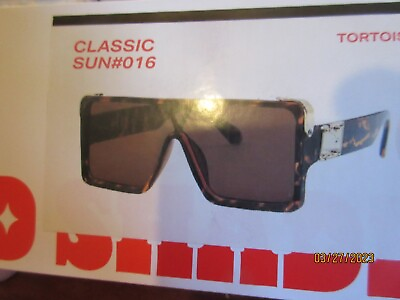 #ad #ad Brand New in Box MAD SHADE Designer Sunglasses Classic Retro SUN S 16 Tortoise $7.55