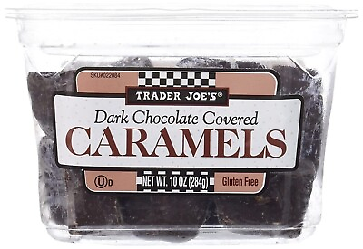 #ad Trader Joe#x27;s Dark Chocolate Covered Caramels 10 oz $13.99