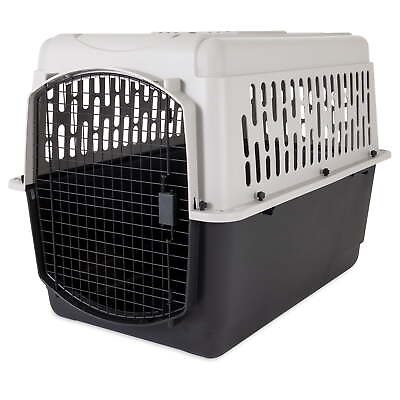 #ad Vibrant Life Pet Kennel Large 40quot; Dog Crate Plastic Travel Pet Carrier for B $80.75