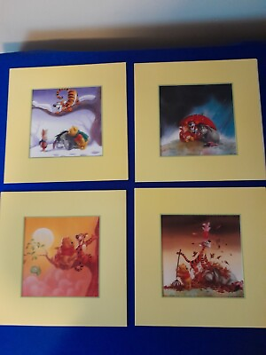 #ad Vinnie The Pooh Four Season Prints Collection $30.00