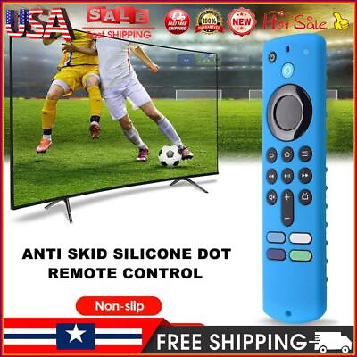 #ad Remote Control Cover w Lanyard for Fire TV Stick 3rd Gen Light Blue $6.69