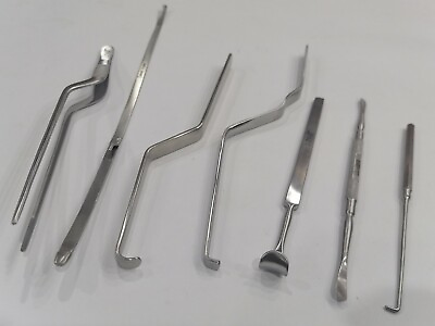 #ad Love Nerve Casper Root Retractor Penfield Dura Dissector Hook amp; Gigli Saw Guide $85.00