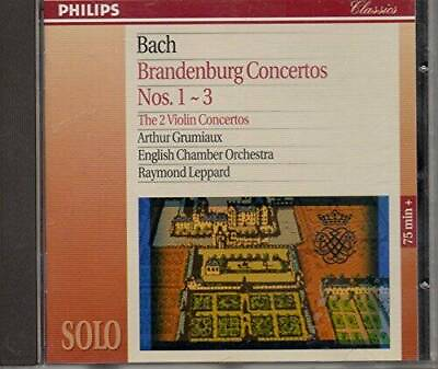 #ad Bach: Brandenburg Concertos Nos 1 3 The 2 Violin Concertos VERY GOOD $7.76