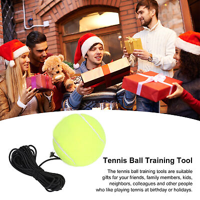 #ad Tennis Ball With String Plastic Tennis Trainer Balls With String Self Practi $7.43