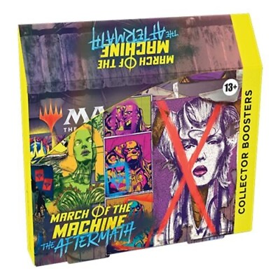 #ad March of the Machine: The Aftermath Collector booster box Sealed New $84.88