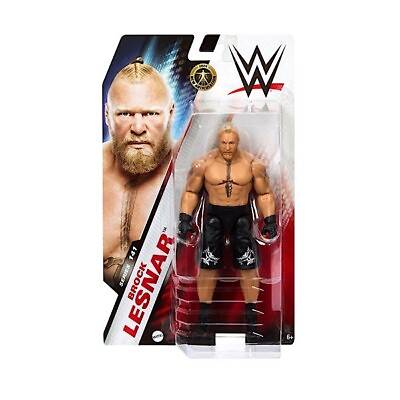 #ad Brock Lesnar WWE Mattel Basic Series #141 Wrestling Action Figure $6.49