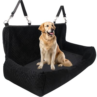 #ad Dog Car Seat for Large Dogs Under 100LBS or 2 Medium Dogs Comfortable Car Dog... $134.25