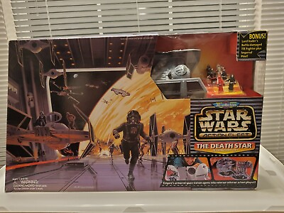 #ad 1995 Star Wars Micro Machines The Death Star Action Fleet FACTORY SEALED Mint $90.00