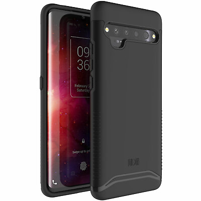 #ad TUDIA Slim Fit MERGE Dual Layer Protective Cover Case Design for TCL 10 Pro $14.99