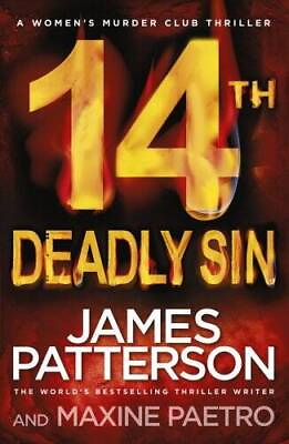 #ad 14th Deadly Sin Womens Murder Club Hardcover By James Patterson GOOD $3.63