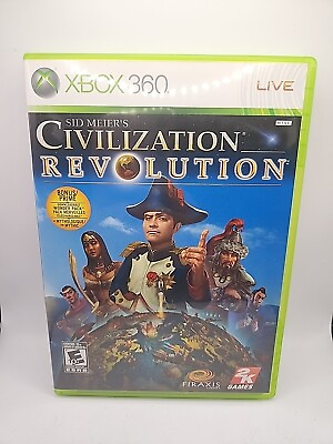 #ad Civilization Revolution Xbox 360 Complete In Box $8.90