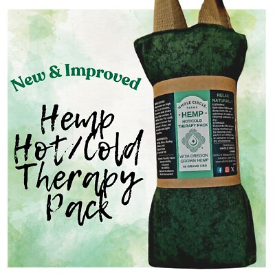 #ad Hemp Heat Cold Pack Neck Pad Therapy heat Pack with Herbs    From Oregon USA $29.99