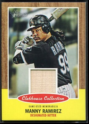 #ad 2011 Topps Clubhouse Collection Manny Ramirez #CCDR MR Patch Chicago White Sox $8.00
