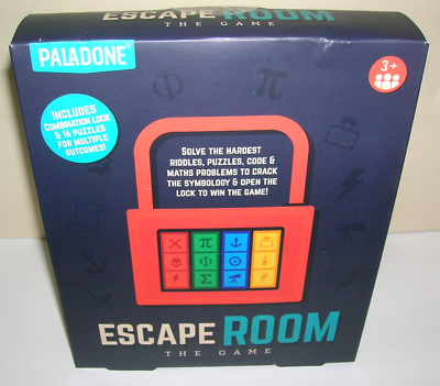 #ad Escape Room the Game Party Fun Quiz Gift Idea Challenge NEW Mental Challenge $16.51