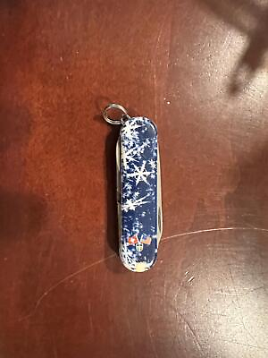 #ad Victorinox Classic Holiday Christmas Knife quot;Twinklequot; $49.99