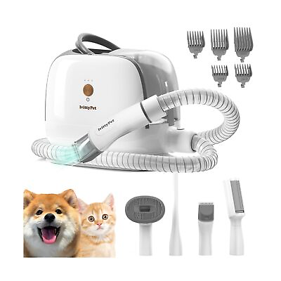 #ad lvittyPet Dog Grooming Kit Dog Grooming Vacuum with Dog Clipper and 5 Tools... $74.19