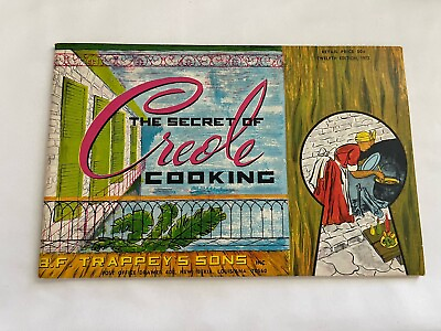 #ad THE SECRET OF CREOLE COOKING—B.F. Trappey’s Sons 1972–Great Little Booklet $8.99