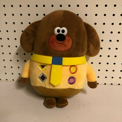 #ad Hey Duggie Stuffed Plush Toy Doll Puppy Dog Kids BBC 7” 18cm $14.99