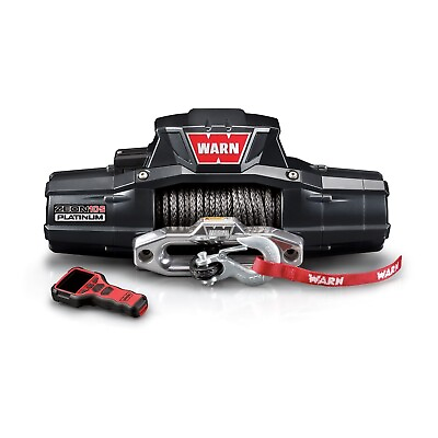 #ad Warn ZEON 10 S Platinum 10K Recovery Winch w 100#x27; Synthetic Rope 92815 $2379.99