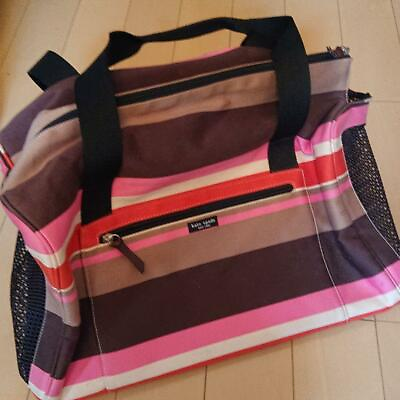 #ad KATE SPADE Canvas Dog Carrier Dog Carry Pet Carrier Pet Carry Bag Unused $323.10