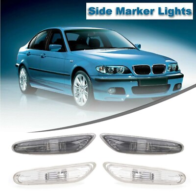 #ad 2PCS Car Vehicle Side Marker Light Turn Lamp Indicator For E46 E60 E61 E83 $20.61