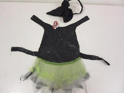 #ad Pet Halloween Costume Witch Dress with Hat for Dog or Cat Size Small $9.99
