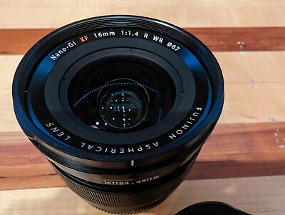 #ad FUJIFILM XF 16mm f 1.4 R WR Lens BARELY USED $400.00