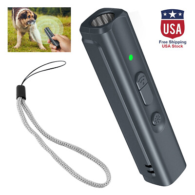 #ad 2023Rechargeable Anti Barking Device Ultrasonic Dog Training Bark Control Device $16.65