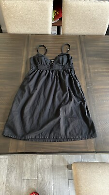 #ad Hamp;M Black Summer Dress $12.00