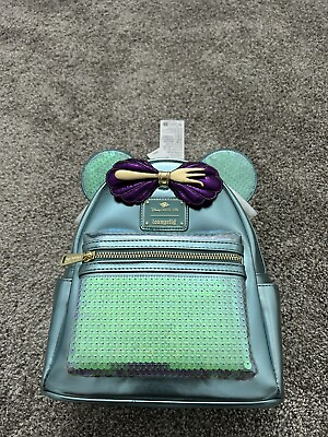 #ad Disney Cruise Line DCL Little Mermaid Ariel Backpack Mickey Ear Loungefly New $109.00