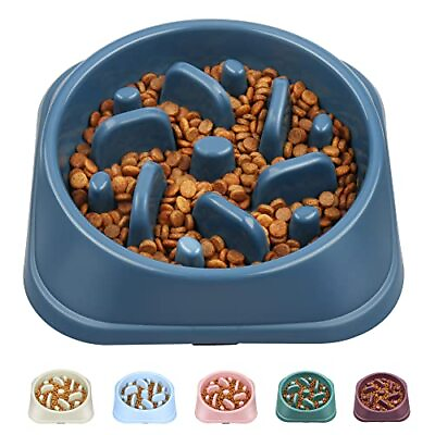#ad Slow Feeder Dog Bowls Anti Choking Puzzle Dog Dishes Feeding Tray $16.15