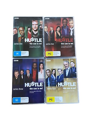 #ad Hustle : Series 1 4 Bundle DVD 2004 VGC FREE POST AU $29.99