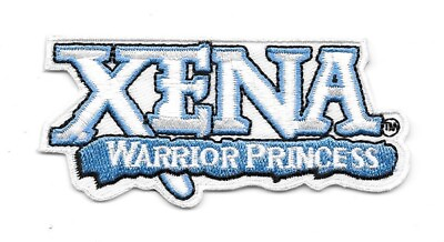 #ad Xena The Warrior Princess Logo Embroidered Patch $7.95
