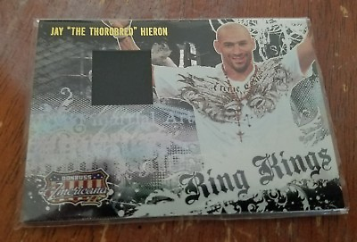 #ad 2008 Donruss Americana II Ring Kings Memorabilia Card # 500 #RK JH Jay Hieron $3.99