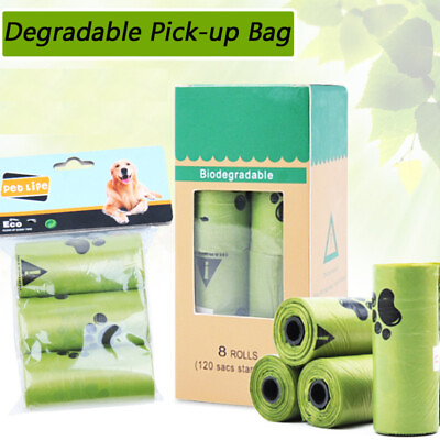 Poop Bags for Dogs Pet Dog Biodegradable Waste Poo Bag Pick Up Clean Leak Proof $10.49