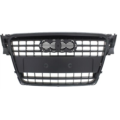 #ad Grille For 2009 2012 Audi A4 09 12 Audi A4 Quattro Primed Shell amp; Primed Insert $139.42