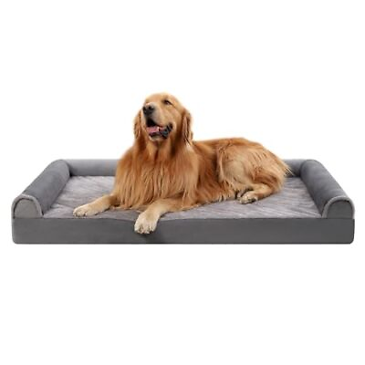 #ad Orthopedic Dog Bed Washable Large Dog Bed Waterproof Dog Beds Large Sized Dog... $43.62