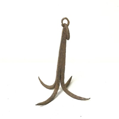 #ad Vintage Japanese Grappling Hook Ninja Tool Kagi $95.00
