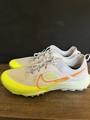 #ad Nike Mens Shoes Sz 15 Air Zoom Terra Kiger 8 Grey Volt Trail Running DH0649 002 $79.99