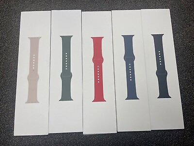 #ad ORIGINAL AUTHENTIC APPLE WATCH BANDS 41mm amp; 45mm choose your colors $15.99