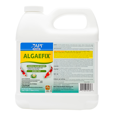 #ad Pond Care Algaefix Algae Repellent 64 oz treats 19200 Safe Fish Plants $47.77