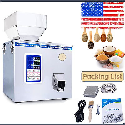 #ad 200g Automatic Particle Filling Machine and Subpackage Machine Spice Sugar Salt $299.00