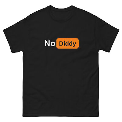 #ad No Diddy T shirt No Diddy Trendy T Shirt $16.50