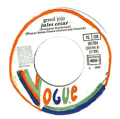 #ad Grand Jojo Jules Cesar 7quot; Vinyl Record Single 1982 101704 Vogue 45 VG GBP 4.49