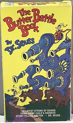 #ad Dr. Seuss The Butter Battle Book VHS Video Tape 1990 BUY 2 GET 1 FREE VTG RARE $9.99