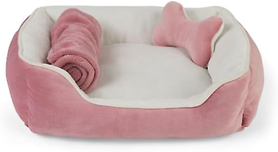 #ad #ad Essentials Snooze Fest Dog Bed Bundle 22quot; L X 18quot; W Pink $29.88