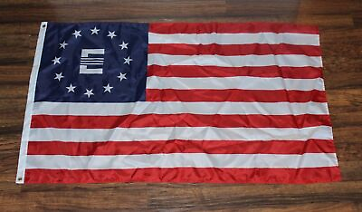#ad Fallout Enclave American Flag E Banner America United States 3x5 USA Shipper $12.95