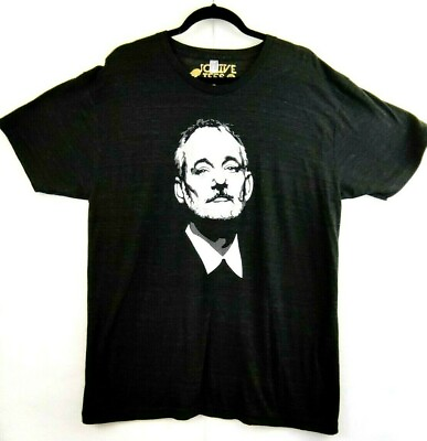#ad Bill Murray Chive Tees Black T shirt Men Gold Label Sz XL $18.56