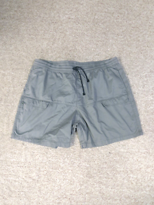 #ad Levis Cargo Shorts Elastic Mens XXL Khaki Gray Hiking Outdoor Waterless $24.99